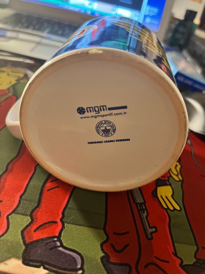 Fenerbahçe Temalı Koyu Mavi Kupa - Görsel 3