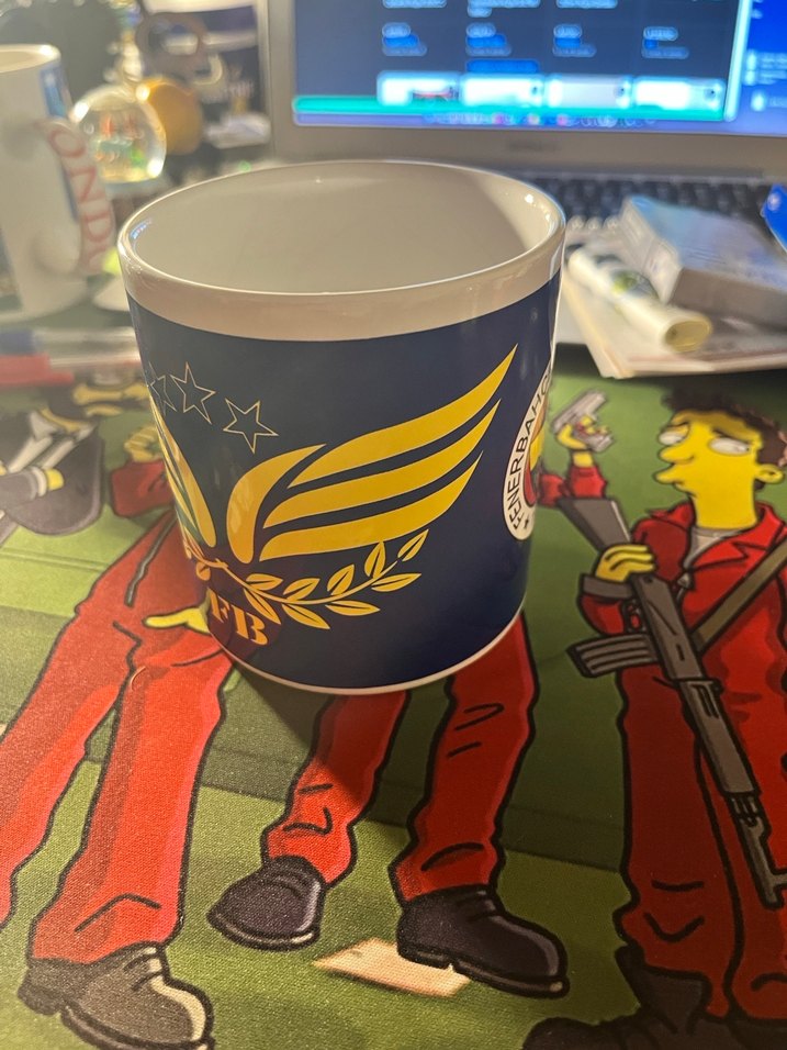 Fenerbahçe Temalı Koyu Mavi Kupa - Görsel 2