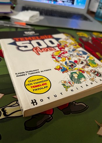 Temelsiz 500 Fıkra - Komik Kitap - Görsel 4