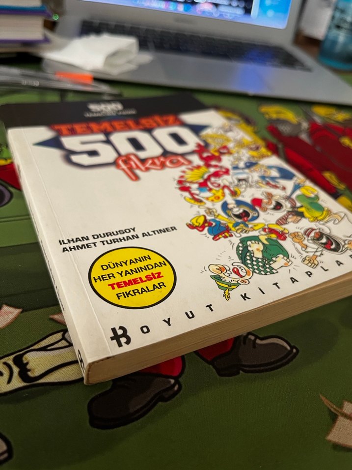 Temelsiz 500 Fıkra - Komik Kitap - Görsel 4