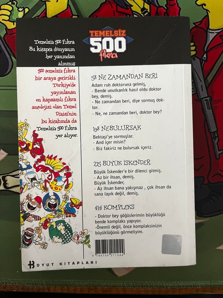 Temelsiz 500 Fıkra - Komik Kitap - Görsel 2