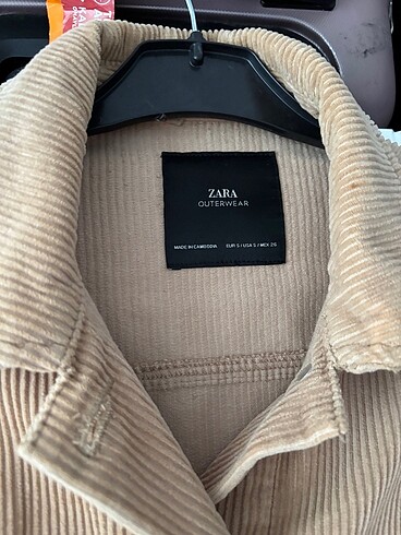 Zara Zara süet ceket