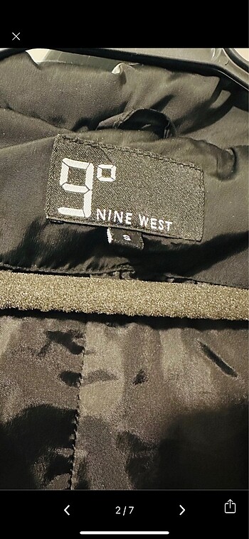 s Beden siyah Renk Ninewest mont