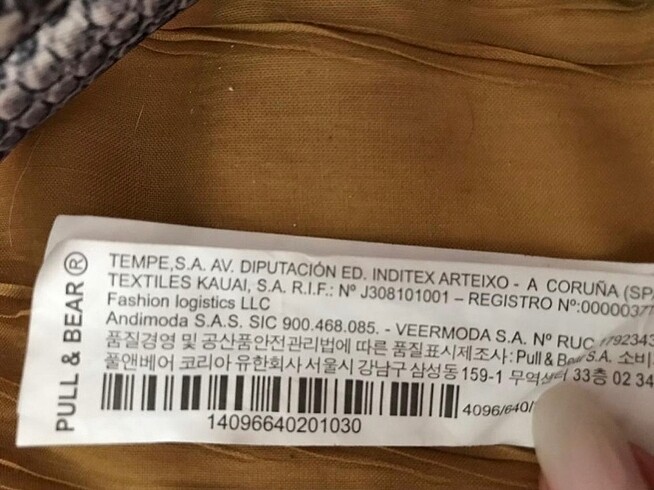 Beden çeşitli Renk Pull and Bear çanta