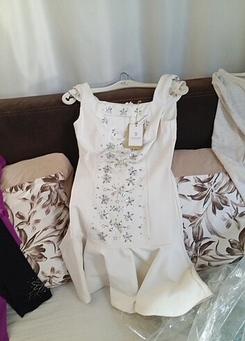 Abiye mini elbise