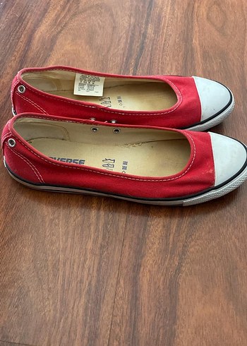 38 Beden Kırmızı Converse Stiletto Topuk Spor Ayakkabı