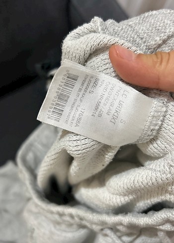 Zara Gri Erkek Fermuarlı Rahat Eşofman Altı - Görsel 4