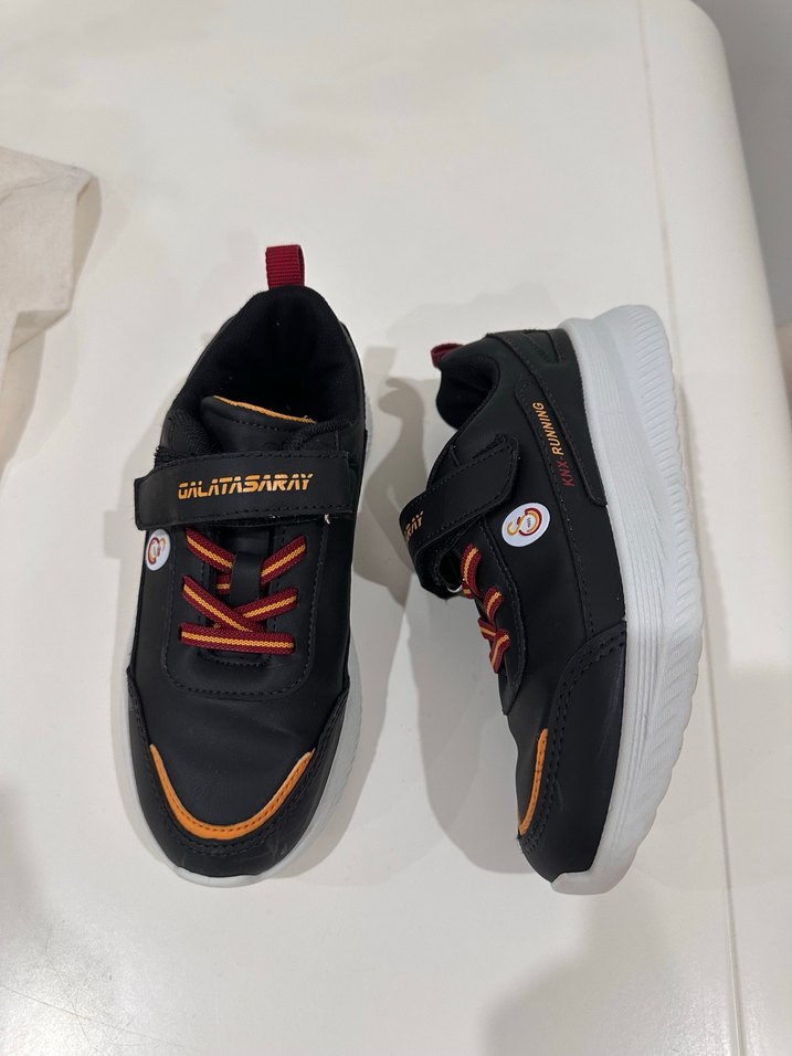 Renkli Erkek Çocuk Spor Ayakkabı Velcro - Görsel 5