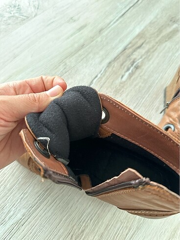 37 Beden camel Renk Dolgu topuk bot