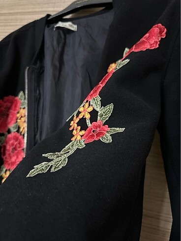 Kaşe bomber ceket - Görsel 4