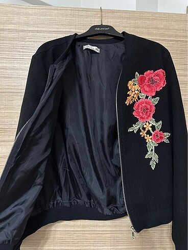 Kaşe bomber ceket - Görsel 3