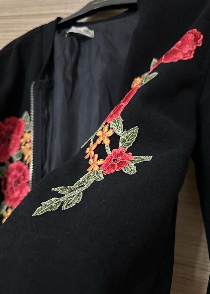 Kaşe bomber ceket - Görsel 4