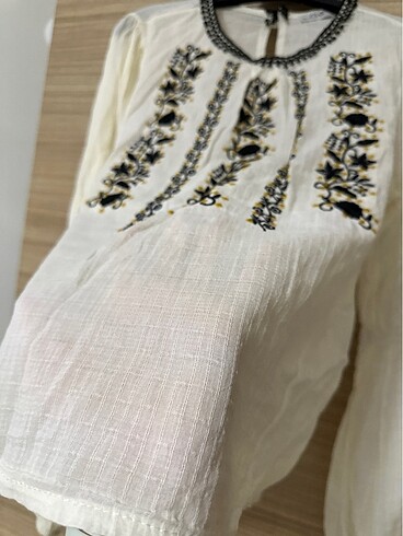 Keten bluzz - Görsel 3