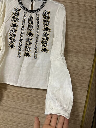 Keten bluzz - Görsel 2