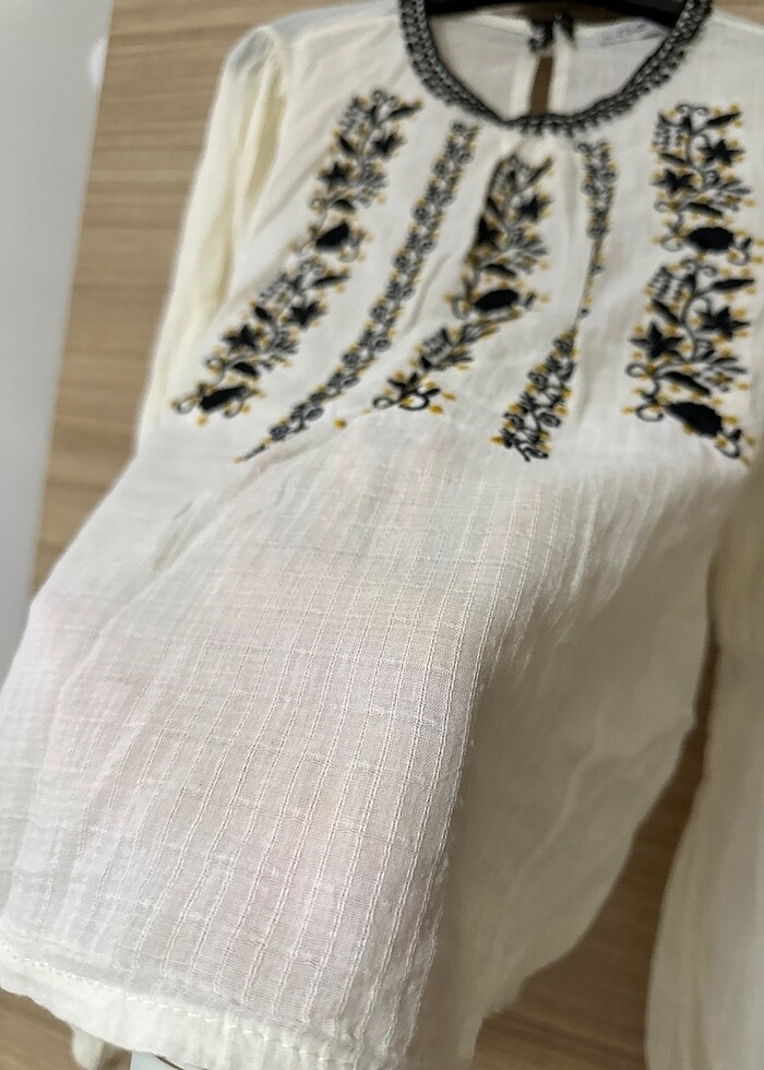 Keten bluzz - Görsel 3