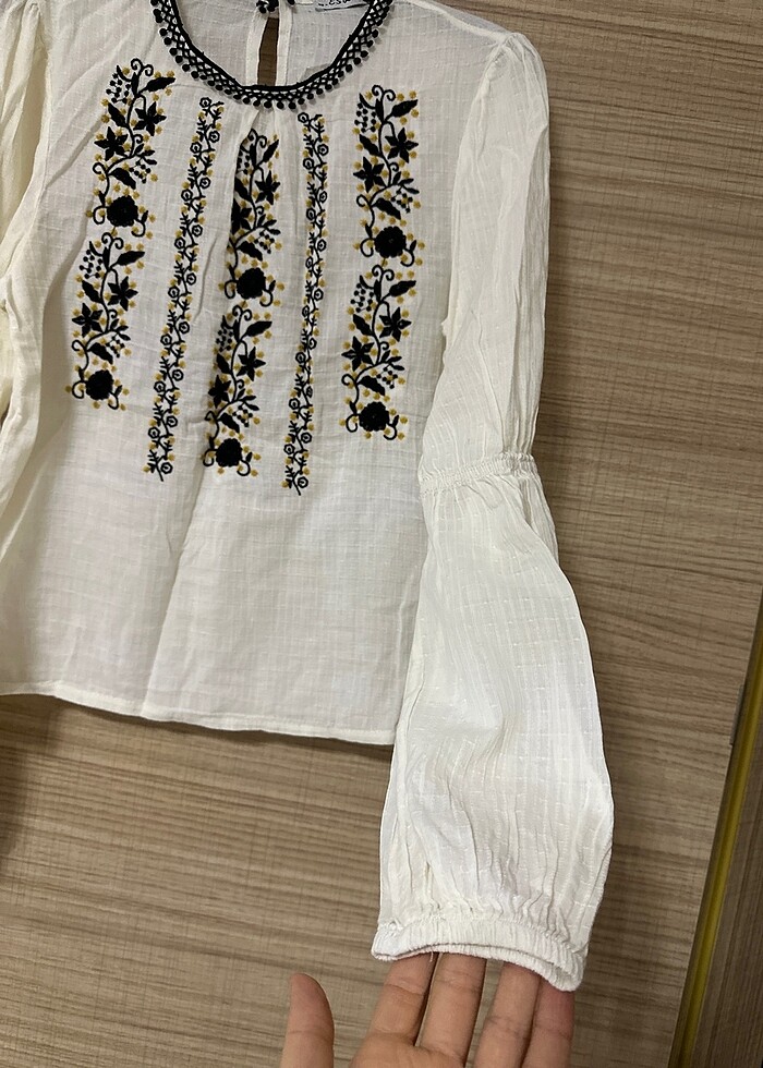 Keten bluzz - Görsel 2