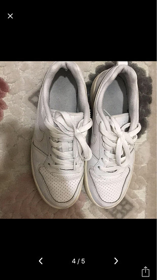 37 Beden beyaz Renk Nike beyaz spor ayakkabı 