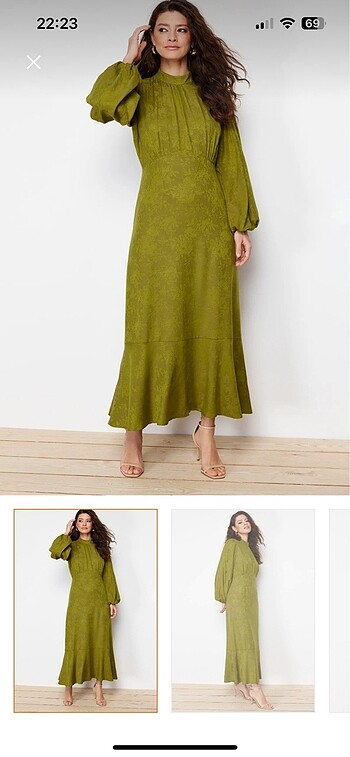 Trendyol modest elbise
