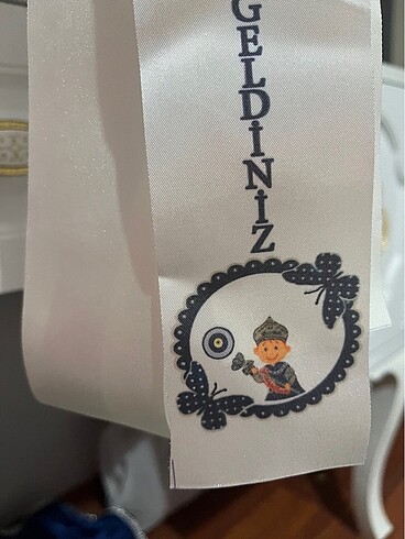 sünnet takısı  kurdelesi - Görsel 2