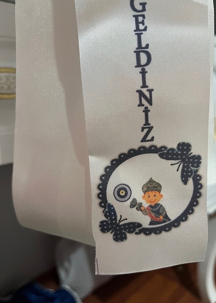 sünnet takısı  kurdelesi - Görsel 2