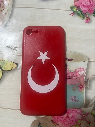 Türk bayrak desenli iPhone 7 kılıfı