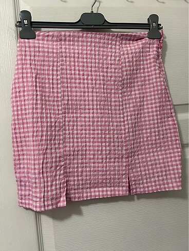 LC Waikiki Yırtmaçlı mini etek