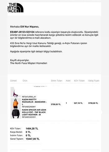 The North Face Kadın Yağmurluk - Görsel 2