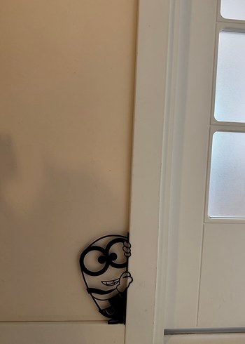 Beden Minion duvar süsü minion kapı dekorasyon