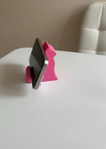 Pastel Pembe Telefon Tutucu
