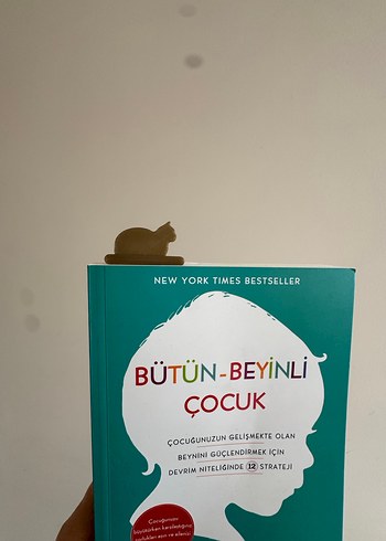 Parlak Altın Renkli Kedi Figürlü Kitap Ayracı - Görsel 3