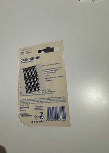 Nivea Çilek Işıltısı Dudak Nemlendiricisi - Görsel 2