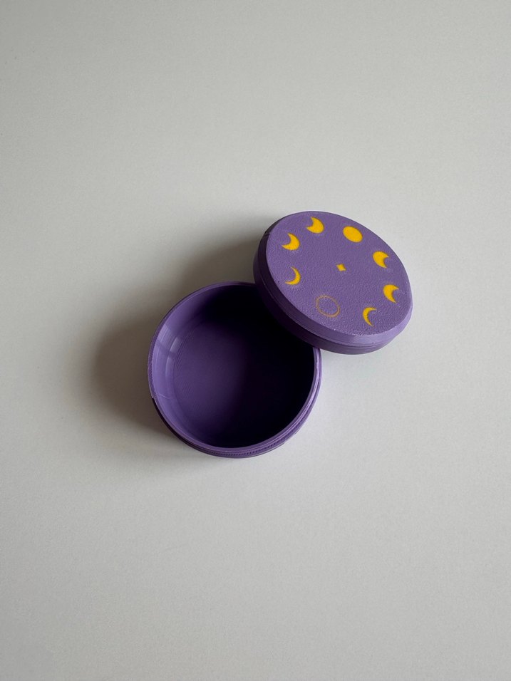 Mor yuvarlak  kutu - Görsel 3