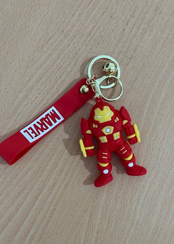Marvel Kırmızı Iron Man Anahtarlık Püsküllü
