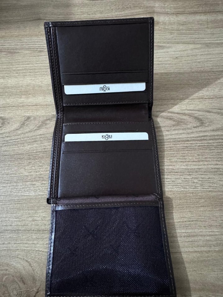 Kigili Erkek Kahverengi Deri Cüzdan - Görsel 3