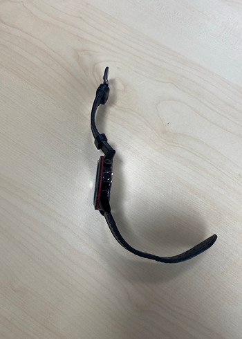 Siyah Deri Kordon Erkek Biker Kol Saati - Görsel 2