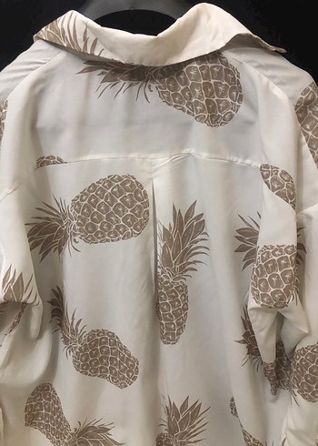 Uzun Kollu, V Yaka, Bohem Desenli Kadın Gömlek - Görsel 3