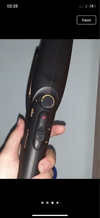 BRAUN SAÇ DÜZLEŞTİRİCİ