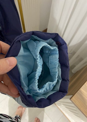 5 Yaş Beden mavi Renk Erkek Bebek Street Wear Kar Tulumu