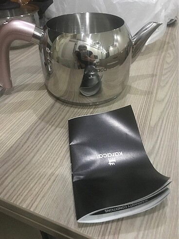  Beden gri Renk Karaca çaydanlık