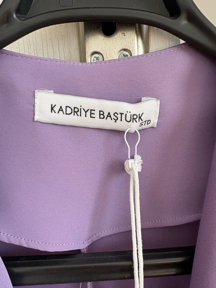 Uzun Mor Salaş Kadın Kimono - Görsel 3