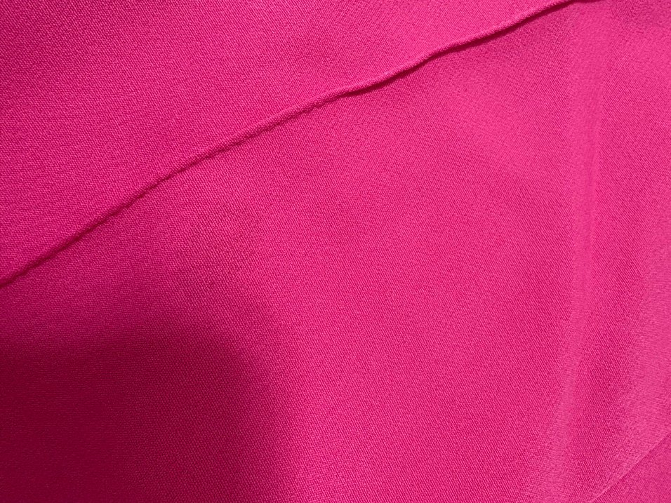 Pembe Kadın Pilili Kumaş Pantolon - Görsel 4