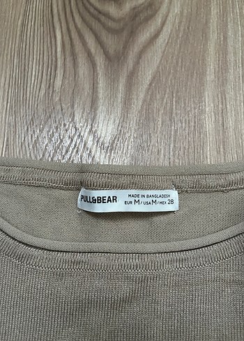 Bej Uzun Kollu Kadın Kazak - Görsel 3