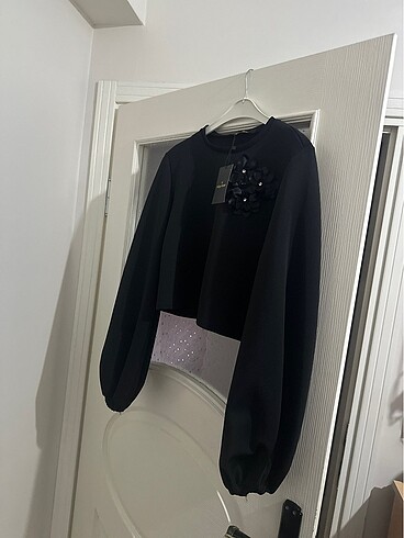 Crop etek üstü