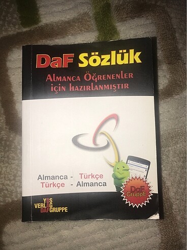 Daf Almanca sözlük