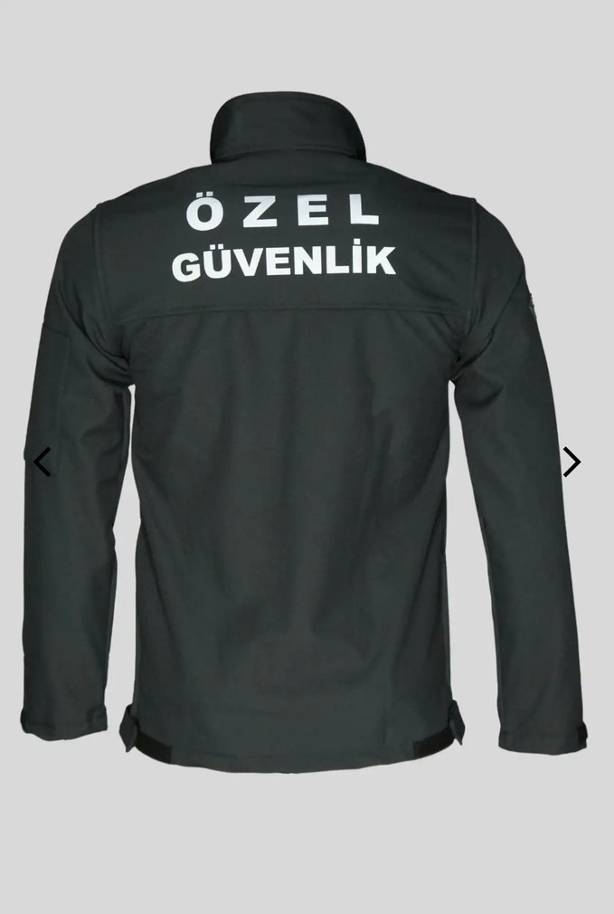 Erkek Siyah Yüksek Yakalı Kayak Ceketi - Görsel 3