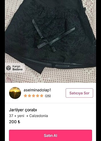 37 Beden Çorap