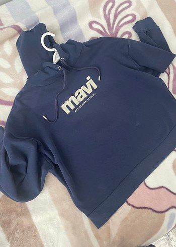 Mavi Jeans Mavi Kapüşonlu Uzun Kollu Sweatshirt