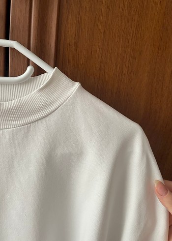l Beden Beyaz Kadın Sweatshirt