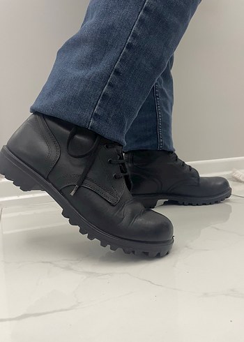 Siyah Erkek Goth Botlar Tokalı - Görsel 6