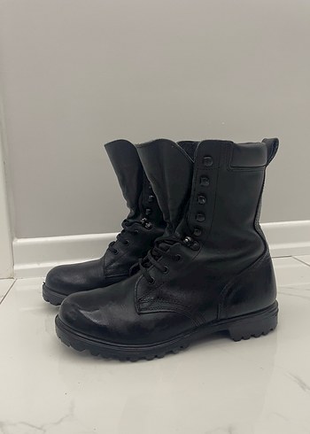 Siyah Erkek Goth Botlar Tokalı - Görsel 2